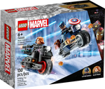 LEGO Marvel Motos de Viuda Negra y el Capitán América