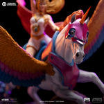 Iron Studios Masters of the Universe Battle Diorama Series She-Ra and Swift Wind 1/10 Art Scale