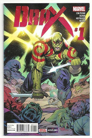 Marvel Drax #1 Comic Escrito por CM Punk