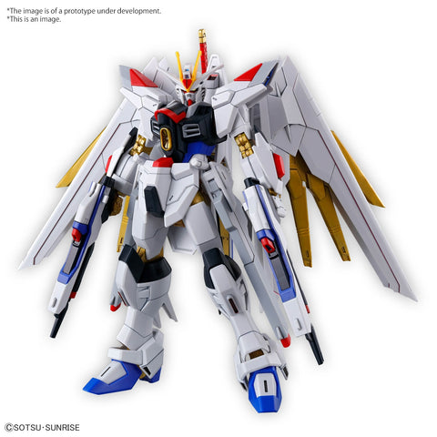 Mobile Suit Gundam SEED Freedom HGUC Mighty Strike Freedom Gundam 1/144 Scale Model Kit